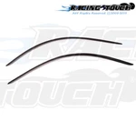 Dark Smoke Outside Mount Window Visor Rain Guard 2PCS Ford Mustang 1994-2004. Fixed Price $55.68.