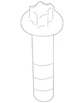 Genuine Bmw Motor Mount Bolt 22-11-6-850-329. Fixed Price $28.63.