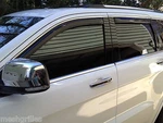 In-channel Rain Guards For Lexus GX470 ( Full Set) Dark Smoke Fits 2003-2009). Fixed Price $125.00.