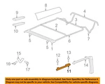 Chrysler Oem 11-18 Wrangler Jk Frame Components-upper 5182825AG. Fixed Price $111.75.