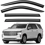 Sun Rain Visors Wind Guards For 2021-2026 Chevrolet (chevy) Tahoe. Fixed Price $49.99.