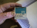 Genuine Gm Acdelco 6270643 Convertible Switch. Fixed Price $94.99.