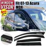 For 07-13 Acura Mdx Window Visor Rain Sun Shade Guard Deflector W/ Mugen. Fixed Price $41.39.