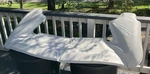 1987-95 Oem Chrysler Lebaron Convertible Tonneau Or Boot Cover, White. Fixed Price $88.00.
