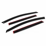 Smoke Tinted Out-channel Visor Deflector 4PC For 2008-2010 Suzuki SX4 Crossover. Fixed Price $42.86.