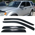 Fit 2001-2012 Ford Escape Acrylic Window Visors Sun Vent Rain Guard Shade Smoked. Fixed Price $27.99.