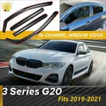 Fits Bmw G20 Series 2019-2023 In-channel Vent Window Visors Guard Deflectors. Fixed Price $48.99.
