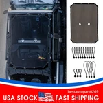 Polyester Sunshade Mesh Bikini Top Cover For Jeep Wrangler Jku 2007-17. Fixed Price $46.32.