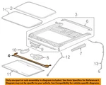 Gm Oem 14-20 Escalade Esv Cab Sunroof-air Deflector 84242945. Fixed Price $161.86.