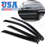 Outside Mount Window Visors Sun Shade Rain Guard For Jeep Grand Cherokee 2005-10. Fixed Price $27.46.