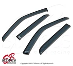 Mitsubishi Galant Sedan 2004-2008 Outside-mounted Ash Grey Jdm Window Visors 4PC. Fixed Price $65.95.