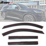 Fits 20-26 Lincoln Aviator Window Visors Channel Sun Rain Guard Deflector 4PC. Fixed Price $45.99.