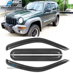 Window Visors Fits 02-07 Jeep Liberty Kj 4DR Rain Sun Guard Shade Deflector. Fixed Price $26.00.