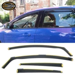 In-channel Window Visors Fits 12-18 Ford Focus Sedan Hatchback Rain Sun Guard Pc. Fixed Price $39.99.