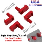 Us For Geo Tracker / Suzuki Sidekick Soft Top Roof Latch Clips Springs Aluminum. Fixed Price $14.49.