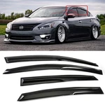 Window Visor For 2007-2012 Nissan Altima 3D Wavy Jdm Mugen Style Vent Rain Guard. Fixed Price $30.99.