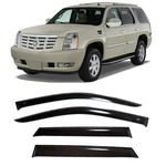 Tape-on Window Visors Rain Guards Fit Cadillac Escalade 2007-14 Deflectors. Fixed Price $99.00.