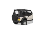 Bestop 51131-15 Black Denim Replay Soft Clear W/ Upper Door Skins. Fixed Price $395.00.