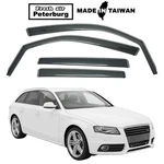 For Audi A4 B8/8K 5D 2009-2016 In-channel Rain Guards Wind Deflector 4PCS. Fixed Price $97.50.
