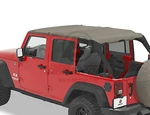 Bestop Bikini Khaki Color Fits Jeep Wrangler Jk 2010-2018 4 Door. Fixed Price $109.00.