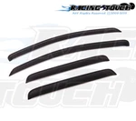 Dark Smoke Outside Mount Window Visor Rain Guard 4PCS For Chevrolet Aveo 2004-06. Fixed Price $34.42.