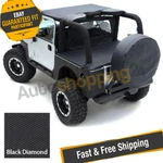 Smittybilt 93335 Black Diamond Standard Top For 1997-2006 Jeep Wrangler Tj. Fixed Price $70.53.