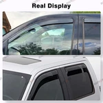 In-channel Window Vent Visors Rain Guards For Dodge Ram 1500 2500 3500 Quad Cab. Fixed Price $34.99.