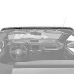 Bestop 55013-01 Factory Style Windshield Header Assembly For 07-18 Wrangler Jk. Fixed Price $169.98.