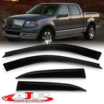 4PCS Window Visors Sun Shade Rain Guard For 2006-2008 Lincoln Mark Lt Crew Cab. Fixed Price $28.00.