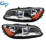 Headlights For Volkswagen Passat 2012-15 Halogen Projector Left+right Side Black. Fixed Price $95.46.