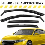 Rain Guards Vent Visors Shade For 2018-2022 Honda Accord. Fixed Price $61.94.