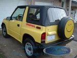 88-94 Suzuki Sidekick Geo Tracker Vitara Replacement Soft Top Black. Fixed Price $214.97.