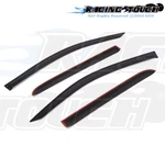 For Gmc Canyon Crew Cab 13-16 Dark Grey Out-channel Window Visor Sun Guard 4PCS. Fixed Price $36.81.