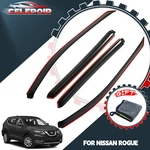 For Nissan Rogue 2014-2020 In-channel Smoke Window Visor Rain Guards Deflector. Fixed Price $26.99.