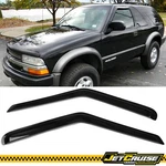 Fits 94-05 Chevy S10 Blazer Gmc Jimmy Isuzu Hombre Window Visors Deflector 2PCS. Fixed Price $29.61.