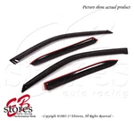 Black Tinted Out-channel Vent Visor Deflector 4PC For 1998-2002 Chevrolet Prizm. Fixed Price $32.02.