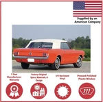 Fits Ford Mustang Convertible Top Replacement & Plastic Window 1964-1966 White. Fixed Price $230.51.