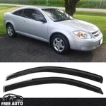 Fits 05-10 Chevy Cobalt Pontiac G5 Window Visors 2PC Set Acrylic. Fixed Price $31.99.
