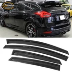 Fits 12-18 Ford Focus Window Visors Rain Sun Guard Vent. Fixed Price $26.98.