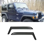 2PC Front Door Sun/rain Guard Vent Shade Window Visor Fit 97-06 Tj/wrangler. Fixed Price $34.99.