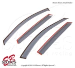 Light Smoke Outside Mount Visor Deflector 4PCS For 2007-2012 Hyundai Veracruz. Fixed Price $36.85.