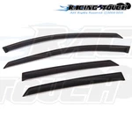 Dark Smoke Outside Mount Window Visor Rain Guard 4PCS For Hyundai Tucson 2010-15. Fixed Price $34.17.