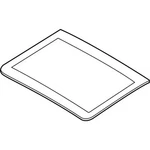 Genuine Bmw Glass Cover, Front 54-11-5-A3C-147 New. Fixed Price $918.76.