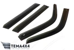 Tape-on Windows Visors Deflector Sun Rain Guard For Toyota Land Cruiser 80 90-97. Fixed Price $109.00.