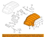 Chrysler Oem 2005 Pt Cruiser Cover Components-headliner 5127352AC. Fixed Price $1508.48.