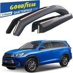 Sun Rain Visors Wind Guards For 2014-2019 Toyota Highlander. Fixed Price $99.99.