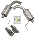 Roush Axle Back Exhaust Kit 2015-2017 Ford Mustang 5.0L V8 With Round Tips. Fixed Price $827.99.