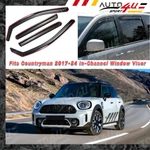 Fits 2017-24 Mini Countryman In-channel Window Visor Rain Guards Shade Deflector. Fixed Price $48.89.
