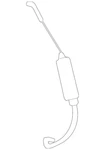 Gm Oem 06-10 Sky,solstice Convertiblesoft Top Frame Components-cable 19120272. Fixed Price $92.85.