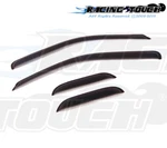 Dark Smoke Outside Mount Visor Rain Guard 4PCS Chevy Colorado Ext Cab 2004-2012. Fixed Price $40.25.